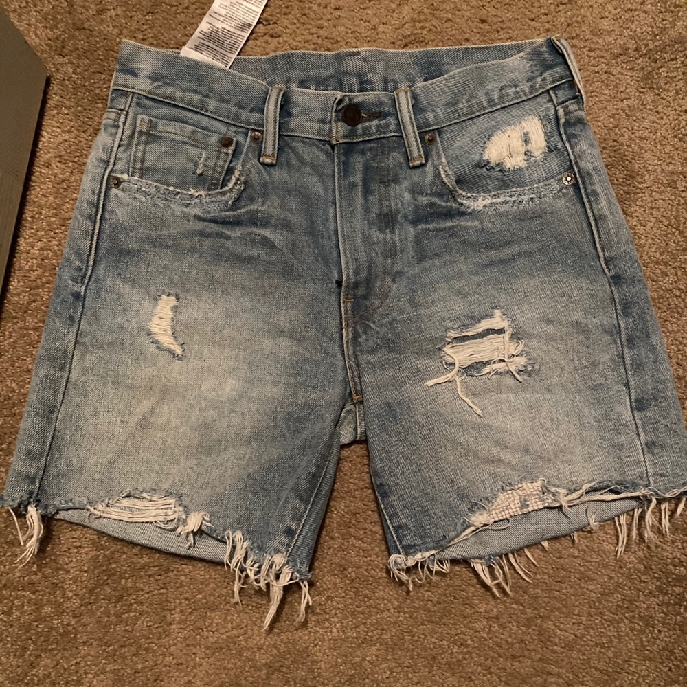 Levi’s high rise denim short
